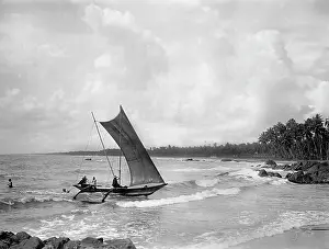 Bevlkerung: Sri Lanka - Coast around 1911
