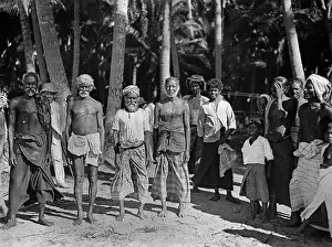 Lavinia: Sri Lanka - Locals around 1912