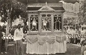 Hearse: Sri Lankan Hearse - on way to a cremation