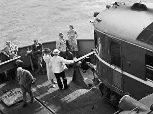 Harwich: SS Esbjorg prepares to dock in Copenhagen, Denmark