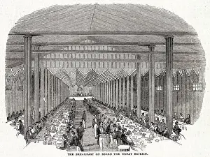1843: SS Great Britain - Breakfast 1843