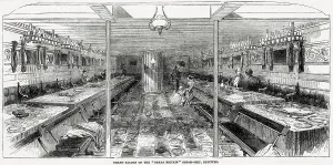 1852: SS Great Britain - Refitting of Grand Saloon