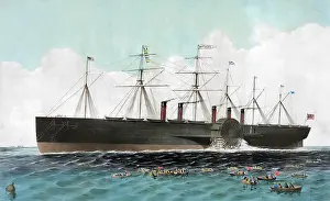 Brunel: SS Great Eastern, Largest Ship in 1858