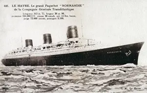 Transatlantique: The SS Normandie - CGT