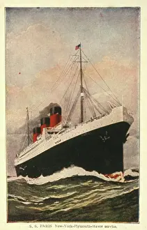 Capsized: SS Paris ocean liner