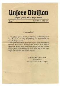 Semitism: SS-Polizei-Division periodical