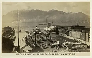 Bays: S.S. Prince Albert at Vancouver Ferry Docks, Canada