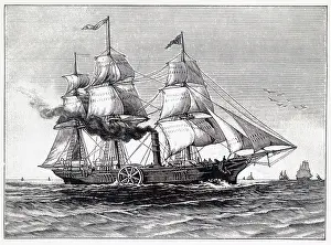 Hybrid: The SS Savannah - first steamship to cross the Atlantic