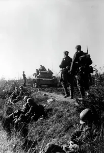 Instructions: SS unit in the area of Lake Ilmen, 1942