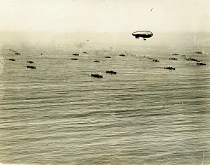 Escorts: SSZero escorts a convoy in 1918