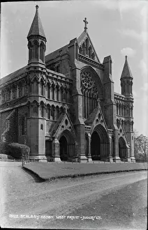 Albans: St. Albans Abbey - West Front