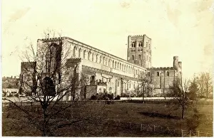 Addition: St. Albans Abbey, west front, St Albans, Hertfordshire