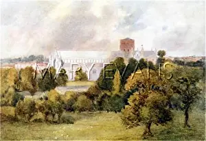 Verulam: ST ALBANS CATHEDRAL 1908