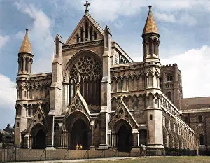 Barnaby (colourised): ST ALBAN'S CATHEDRAL