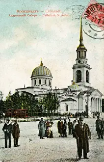 Kotlin: St Andrew Cathedral, Kronstadt, Kotlin Island, Russia