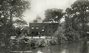Aimed: St Anne's Laundry Home, Yiewsley, Middlesex