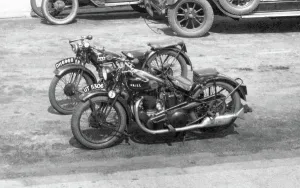 Headlamp: St Anne's, Motorbikes 1929