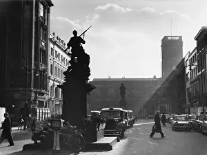 Taxis: St. Anne's Square, Manchester - 1961