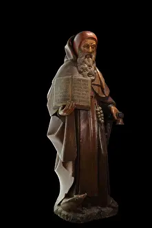 Medecine: St Anthony statue, Hospices de Beaune, Beaune