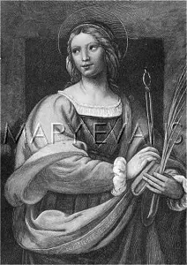 Toothache: ST APOLLONIA, MARTYR