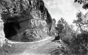 Asaph: St Asaph, Cefn Caves c1875