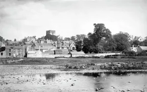 Asaph: St Asaph, from the River 1890