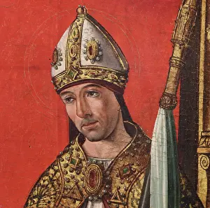 Colegiata: St Augustine of Hippo, Altarpiece of the high