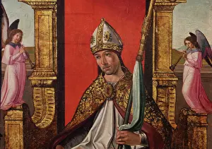 Colegiata: St Augustine of Hippo, Altarpiece of the high
