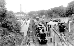 Austell: St Austell, the Railway Station 1912