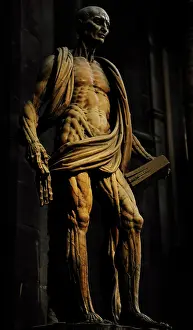 Marbre: St Bartholomew Flayed (1562) by Marco d'Agrate (c. 1504 sA?i
