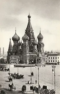 Theotokos: St Basil's Cathedral, Red Square, Moscow, Russia