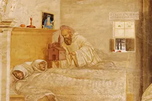 Trusting: St. Benedict appears two monks and tell them to built a new