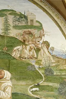 Trusting: St. Benedict finds water at the peak of a mountain
