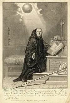 Resplendent: St Benedict of Nursia has a Vision