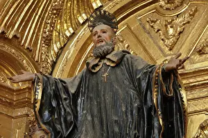 Duque: St Benito, Catedral de la Asuncion, Jaen, Andalusia, Spain