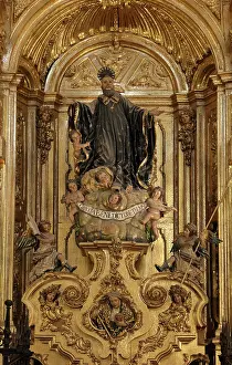 Duque: St Benito, Catedral de la Asuncion, Jaen, Andalusia, Spain
