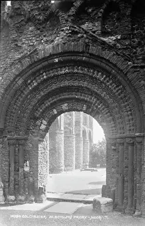 Carvings: St. Botolph's Priory Archway