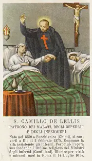 Bedspread: ST CAMILLO DE LELLIS