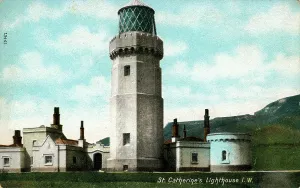Ventnor: St Catherine's Lighthouse, Niton and Whitwell, Isle of Wight
