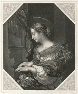 Portative: St Cecilia