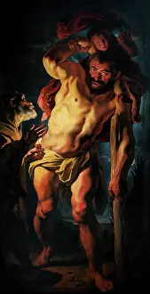 1625: St Christopher Carrying the Christ Child