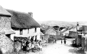 Cleer: St Cleer, the Village 1890