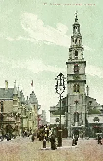Bollards: St Clement Danes, Strand, London