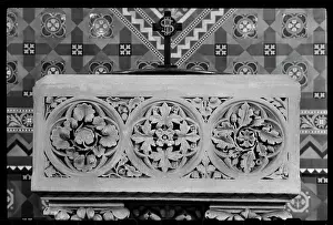Roundels: St Clement's Church, detail
