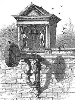 Dunstan: St Dunstan's Clock, London