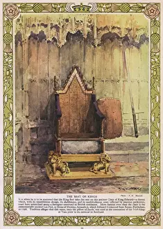 Thrones: St Edward's Chair - Coronation Chair