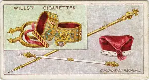 Coronations: St Edward's Staff and other coronation regalia