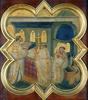 1290: St. Francis sets up the