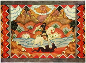 Polunin: St George and the dragon