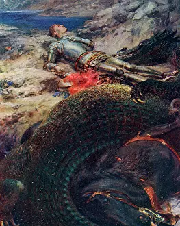 Slayer: St. George and the Dragon by Briton Riviere
